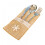 Hopeisten pidike Burlap4x8Tuumaa8Kpl 4