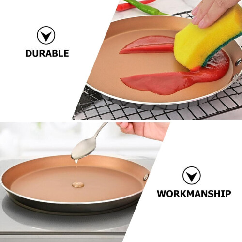 Ceramic Nonstick Griddle Egg Pan with Cover 1