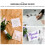 Tackkort med kuvert, blankt papper, 150 st 5