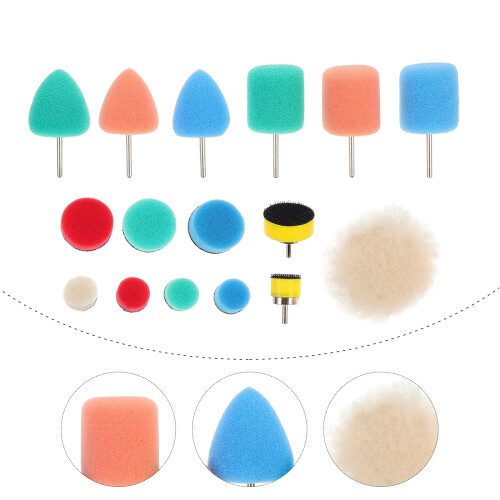 Eease autopolijstpads set 16 stuks 1