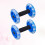 Blue Core Bauchmuskeltrainer-Rad mit Hanteln 6