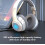 Bluetooth 5.2 gaming headset compatibel met smartphones 5