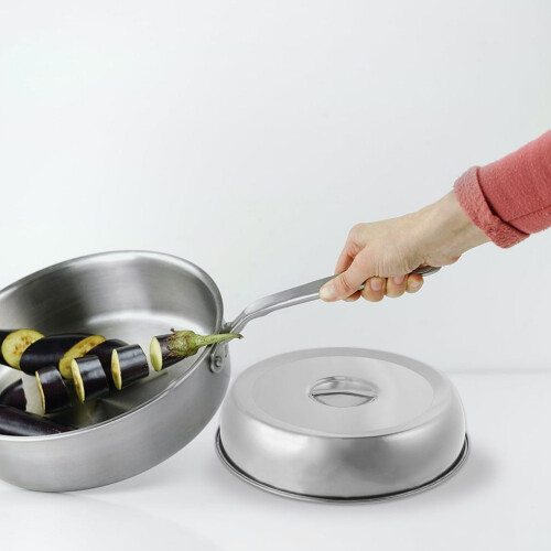 Stainless Steel Griddle Dome Lid 2 Pack 1