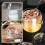 Clear Glass Saucepan High Borosilicate 350ml 4