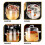 Clear Glass Saucepan High Borosilicate 350ml 5