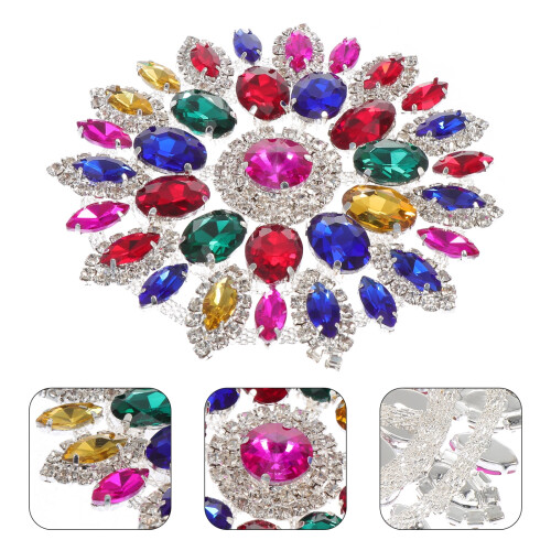 Décoration strass DIY accessoire de vêtements 1 pièce 2