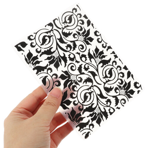 Flower Embossing Folders for Card Making 5 pcs 2