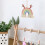 Décoration murale bohème en macramé à pompons multicolores 7