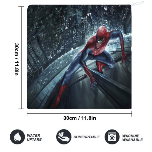 Spider-Man hand towels cotton soft absorbent 2 pcs 1