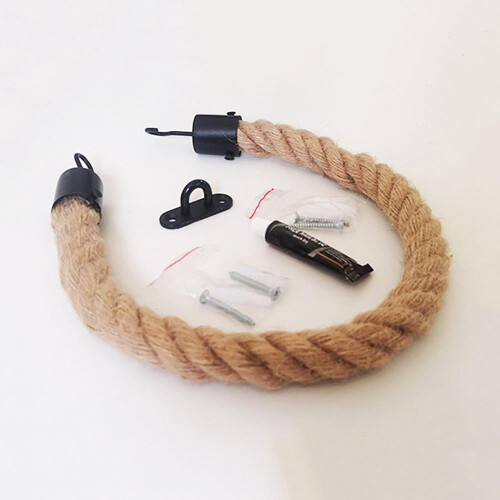 Nautical Rope -pyyhetanko seinälle kiinnitettävällä metallikoukulla 2
