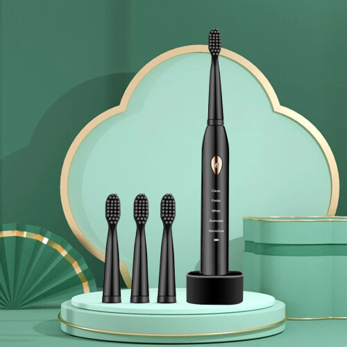 Eltandborste för vuxna USB-laddningsbar 4Brush 2