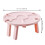 Pink Plastic Folding Table Outdoor Picnic Style 1 Piece 7