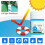 Dispensador flutuante de cloro para piscina, compatível com pastilhas de 1" e 3". 8