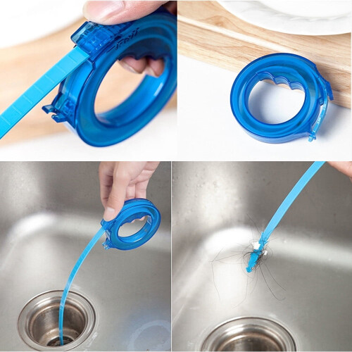 Déboucheur flexible pour évier, douche et baignoire (1 pièce) 2
