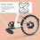 Tacchette per bicicletta in alluminio professionali (2 pezzi) 4