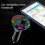 Bluetooth FM Transmitter for Car with LED Display and 6