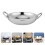 Eease stainless steel wok 26 cm dual handle 3