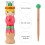Französischer Spulenstricker Mini-Holzwebstuhl 1er-Pack 2