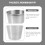 Whisky shotglas i rustfrit stål, 70 ml, 6 stk. 3