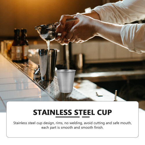 Stainless Steel Wine Glass 6 pcs 2