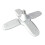 Lampe de travail LED pour garage, culot E27, 60 W, 5400 lm 3