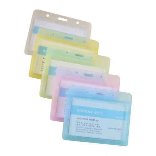 Suport ID orizontal, din plastic dur, mat, 5 buc. 2