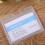 Suport ID orizontal, din plastic dur, mat, 5 buc. 5