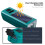 Bike Headlight Solar USB Rechargeable 4-Mode Front Light 4