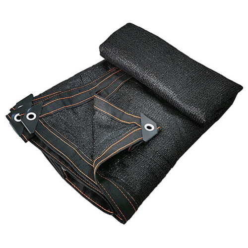 Voile d'ombrage rectangulaire anti-UV noire 2