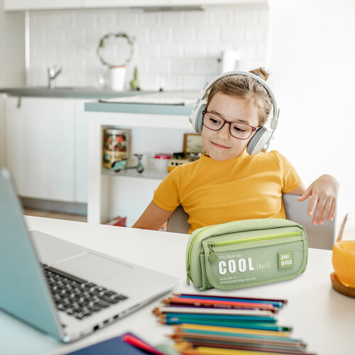 Lmueinov pencil case large capacity multi-layer 2