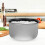 Marmite de cuisson intérieure de 3 L pour riz - Argent/Noir 5