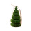 Christmas Scented Soy Wax Candle Tree-Shaped Green 10cm 2
