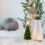 Christmas Scented Soy Wax Candle Tree-Shaped Green 10cm 6
