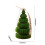 Christmas Scented Soy Wax Candle Tree-Shaped Green 10cm 3