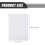 Ease krympeplast, blankt DIY-materiale, 2 stk. 4