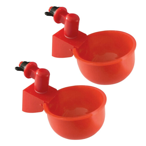 Strumento per abbeverare polli, piccioni e quaglie (4 pezzi) 2