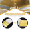 Metallic Foil Flakes Imitation Gold Leaf 300 Sheets 6
