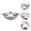 Stainless Steel Wok Pan with Lid and Handle 3