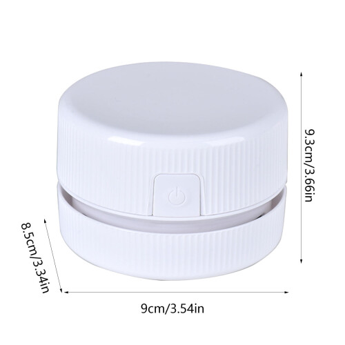 Mini bureaustofzuiger, USB oplaadbaar, 1 stuk 2