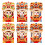 Red Foldable Bag Cartoon Design 6 Pieces 2