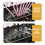 Penholder Display Stand Klar Akryl Multi-Hull Organizer 4