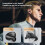 Cuffie wireless con clip auricolare e design scheletrico Bluetooth 5.3 6