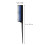 Puntige haarkam van plastic, 3 stuks 4