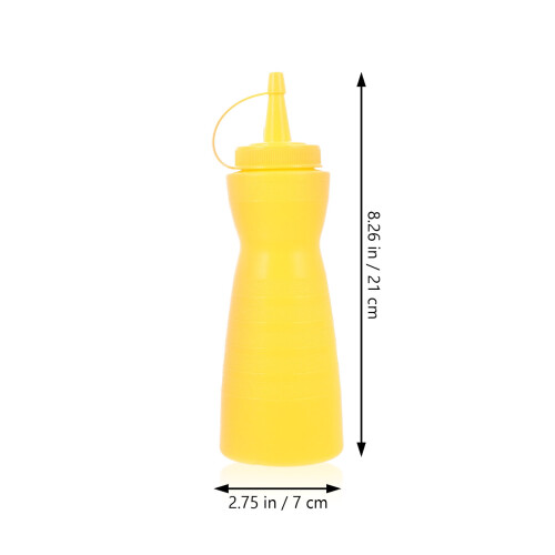 Ketchup-klemflaske til krydderbeholder, 2 stk. 1