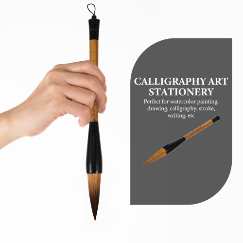 Bambu kalligrafipensel akvarellpenna Xiangfei Pole 2