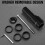 Aluminum bike stem extender 1 piece 5
