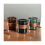 Ensemble cafetière portable 3 en 1 à bec verseur manuel, vert transparent 5