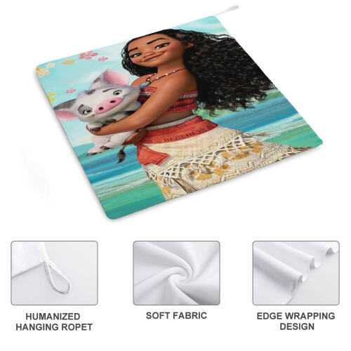 Serviettes Moana en coton doux et absorbant (1 pièce) 2