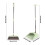 RFUGUG Home Sweep Soft Bristle Broom and Dustpan Set 4