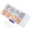 Guangmc metal flat pad earring posts 1 box 5